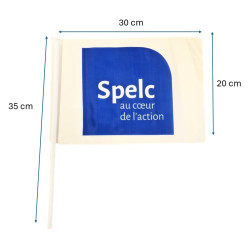 Drapeau Spelc 30x20 cm